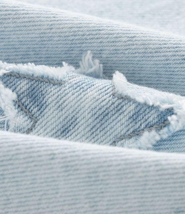 Mono Wide Infantil en Jeans con Bordado Estrellas – Talle 5 a 14 años 3