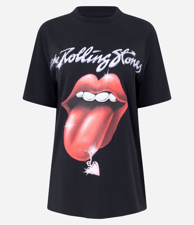 Remera en Algodón con Estampado Rolling Stones 5