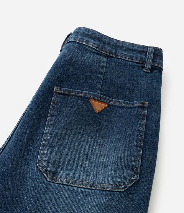 Pantalón Flare en Jeans con Botones Delanteros Curve & Plus Size 9