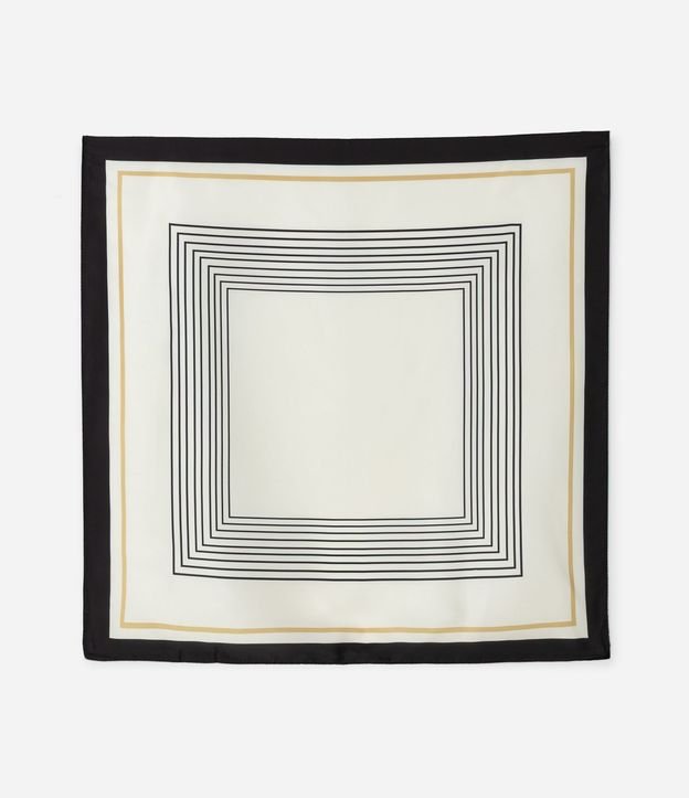 Pañuelo Satinado para Regalar con Estampa Rayada 4