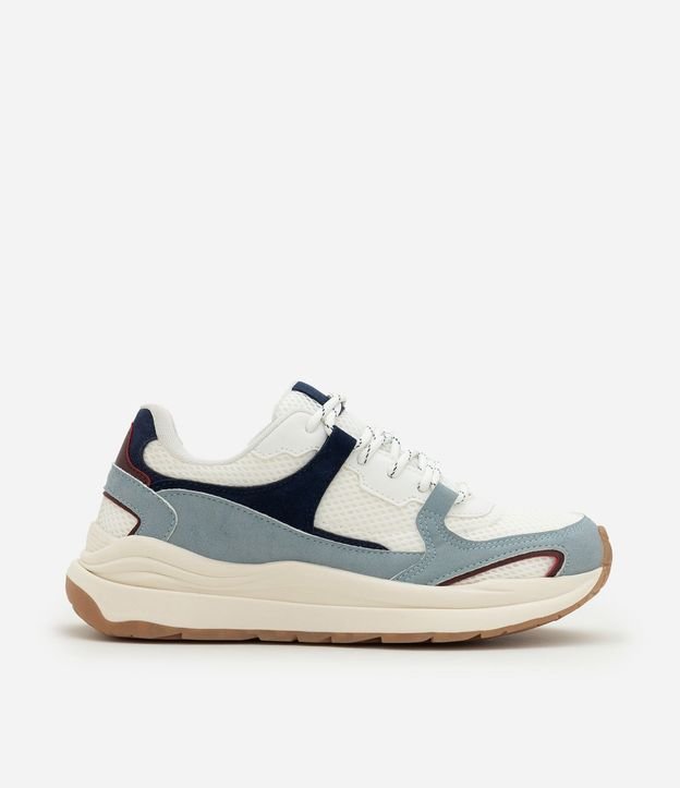 Championes Jogging en PU con Recortes Contrastantes 2