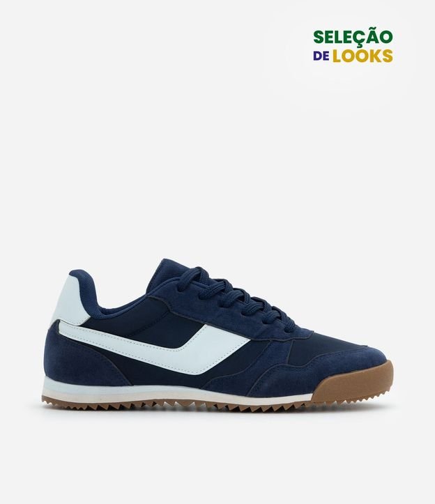 Championes Runner con Recorte Lateral Contrastante 1