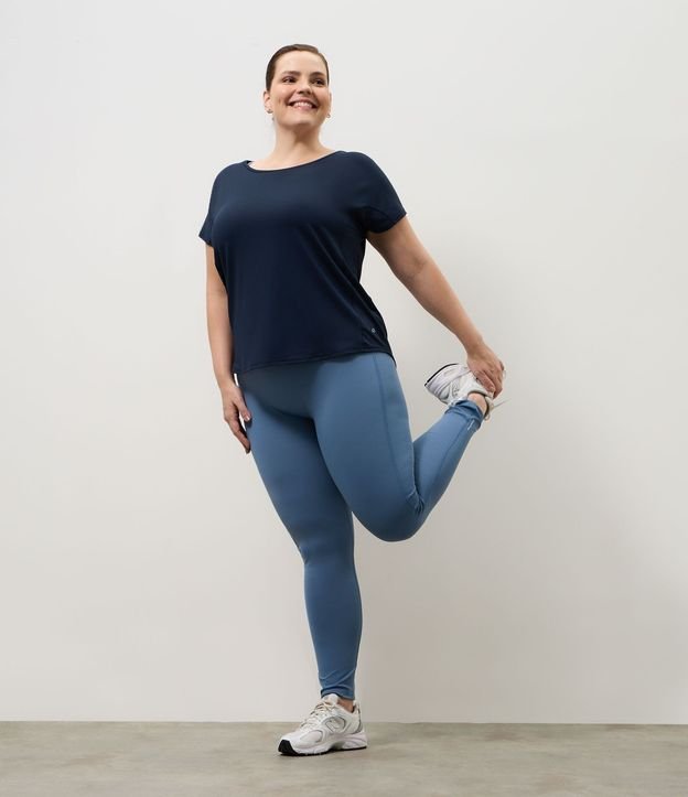 Pantalón Legging Deportiva con Cintura Traspasado y Sin Gancho Delantero 5