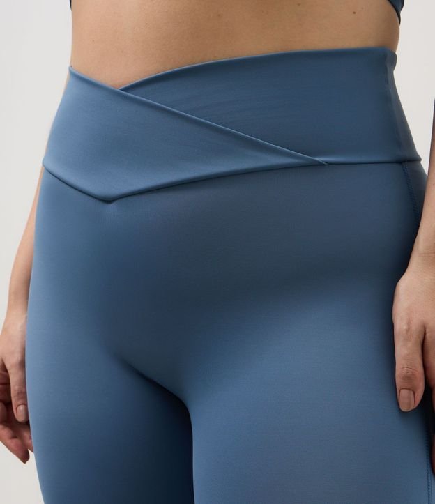 Pantalón Legging Deportiva con Cintura Traspasado y Sin Gancho Delantero 7