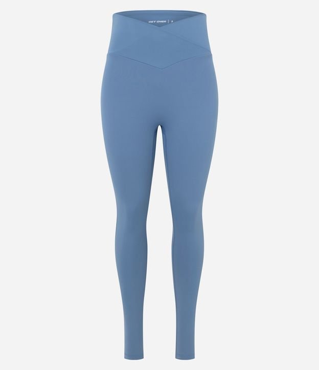 Pantalón Legging Deportiva con Cintura Traspasado y Sin Gancho Delantero 10