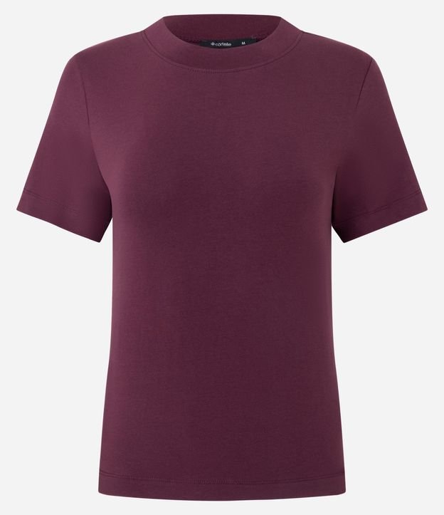 Blusa en Rib con Cuello Redondo 5