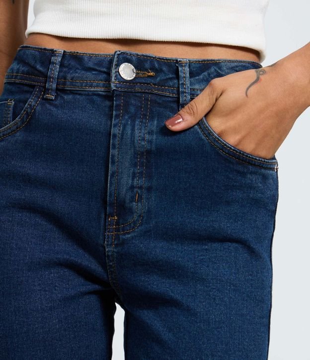 Pantalón Skinny en Jeans con Cintura Alta 4
