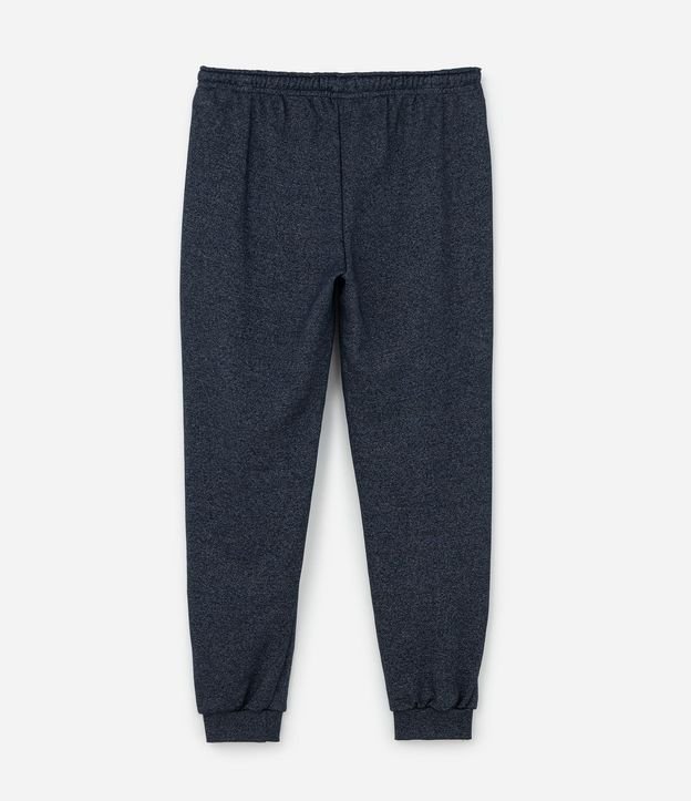 Pantalón Jogger de Pijama en Algodón Liso 5
