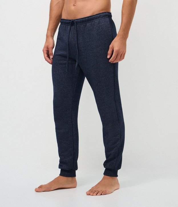 Pantalón Jogger de Pijama en Algodón Liso 2