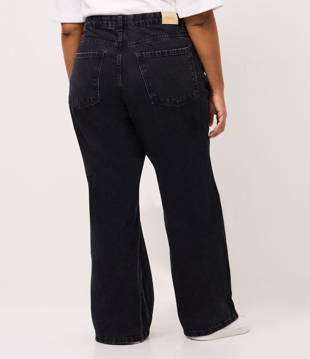 Pantalón de Jean Wide Leg Marmorizada Curve & Plus Size 5