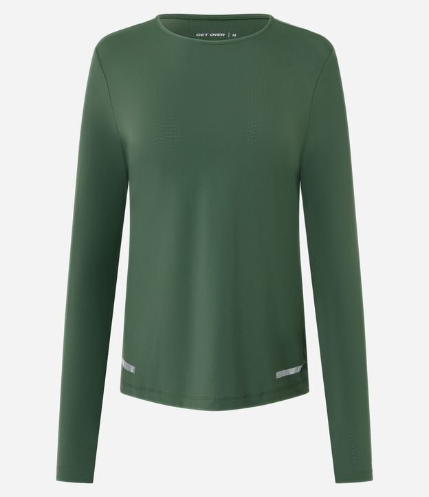 Remera Deportiva con Reflectante y Perforaciones