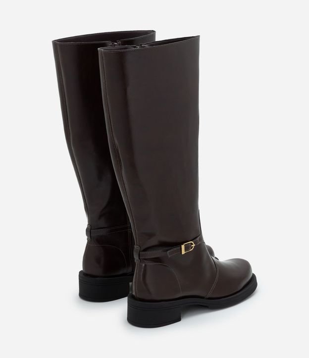 Bota de Montar de PU con Caña Alta 7