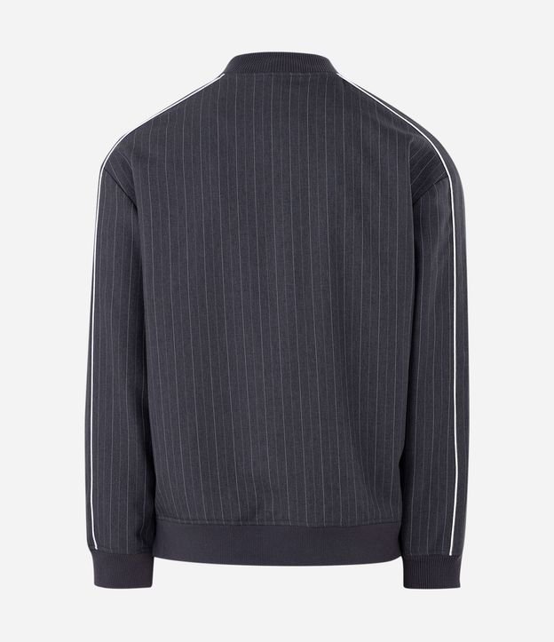 Campera Helanca Raya de Tiza con Bordado 6