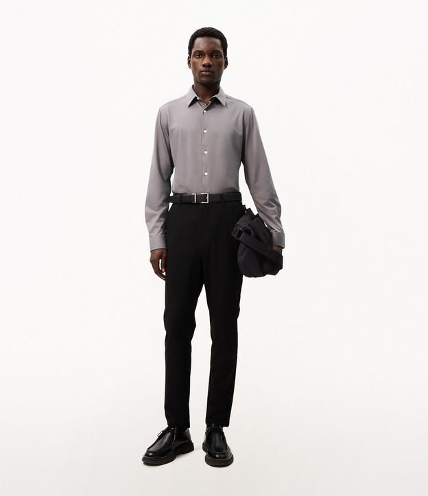 Camisa Slim en Algodón Performance Easy Care 3