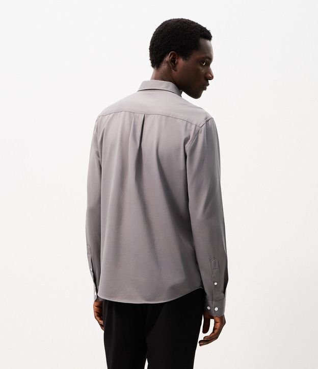 Camisa Slim en Algodón Performance Easy Care 4