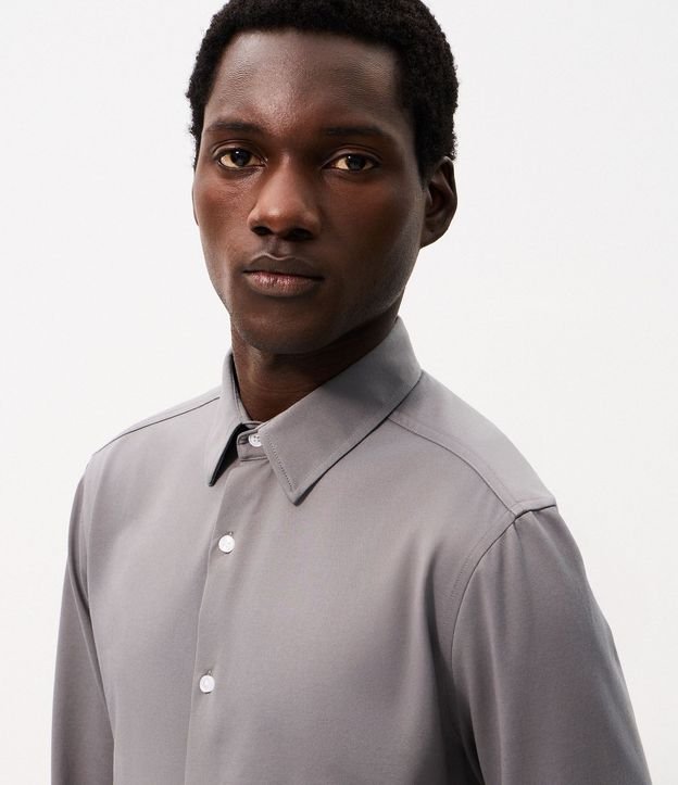 Camisa Slim en Algodón Performance Easy Care 5