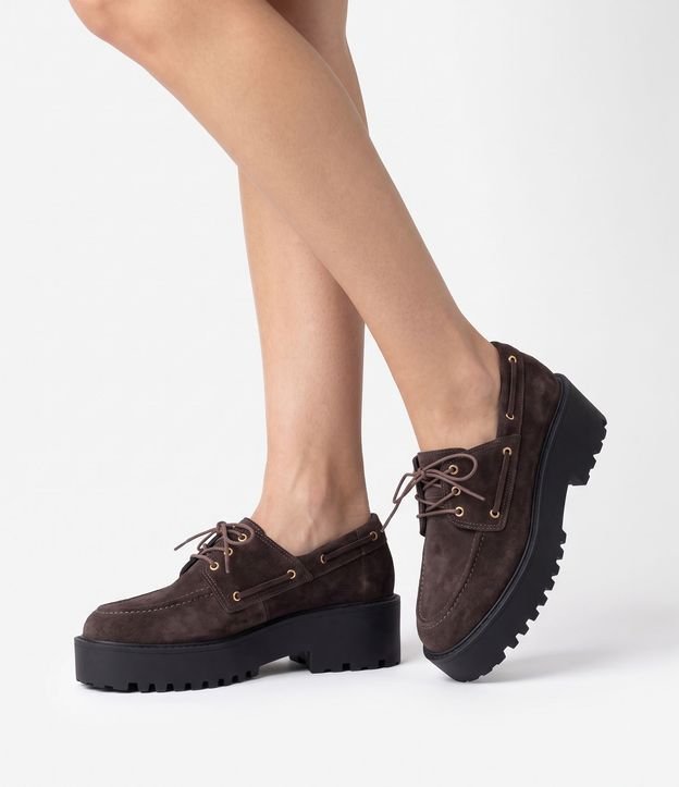 Mocasín en Cuero con Suela Flatform 2