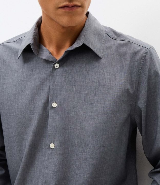 Camisa Regular Manga Larga 3