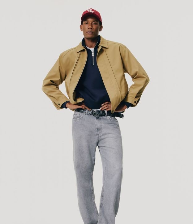 Pantalón  em Jeans Recto Vintage 1