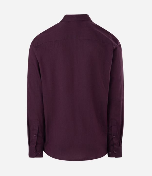 Camisa Regular Tecnológica en Sarga Elástica 6