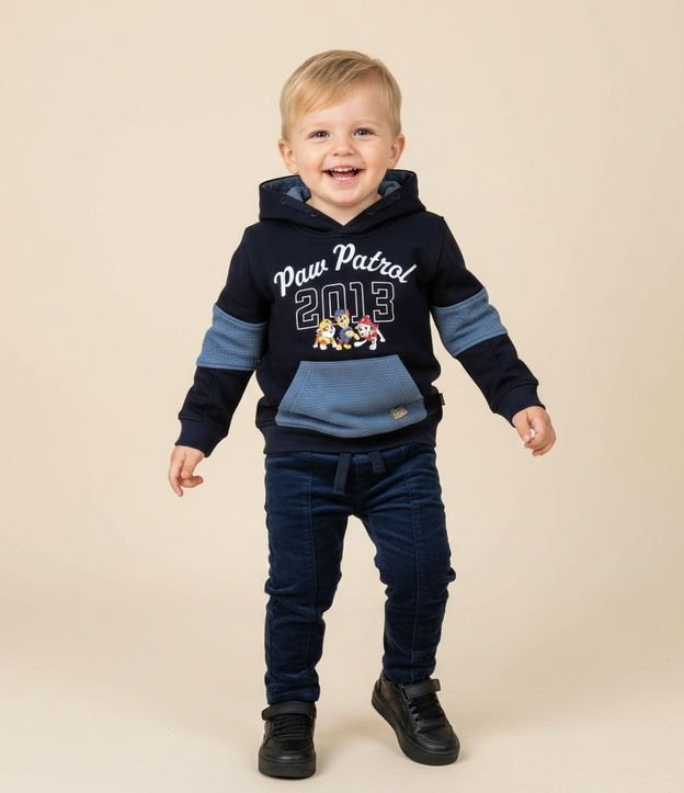Buzo infantil en Algodón con Estampado Paw Patrol - Talle 2 a 6 años 1