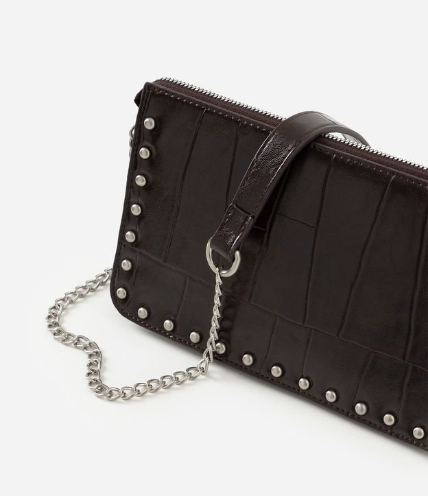 Cartera Transversal Texturizada con Metales Níquel 5