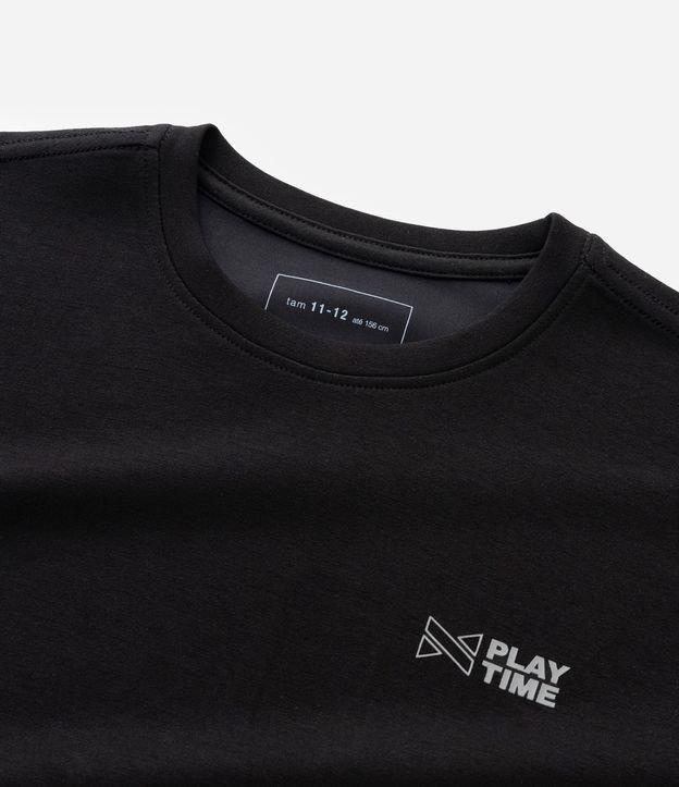 Remera Infantil con Tecnologia Dry y Estampado Lettering – Talle 5 a 14 años 5