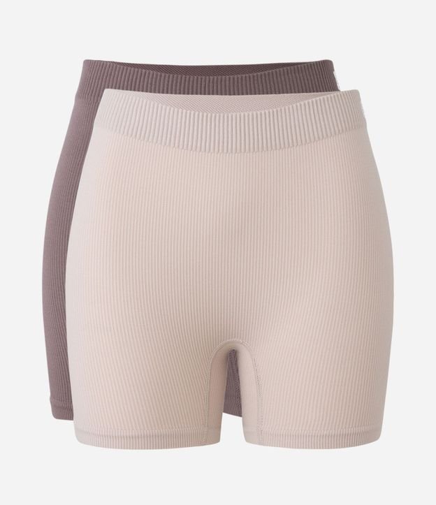 Kit 02 Bombachas Boyshort en Poliamida Seamless