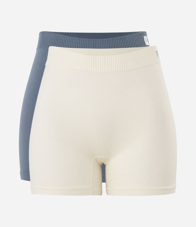 Kit 02 Bombachas Boyshort en Poliamida Seamless