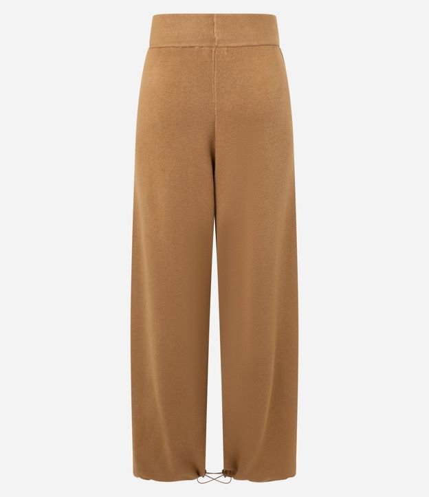 Pantalón Recto en Punto con Regulador en el Ruedo 3