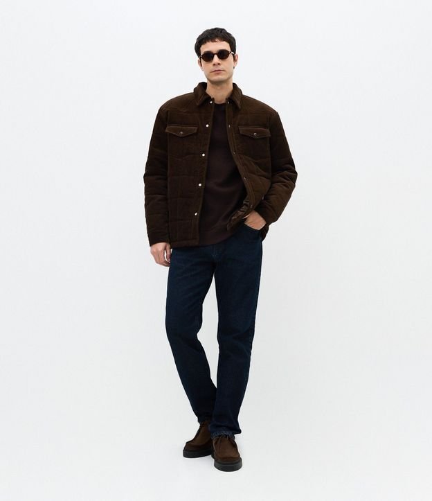 Buzo Masculino Waffle en Algodón con Cuello Redondo 2
