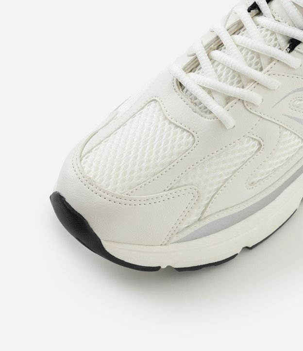 Championes Jogging en PU con Recortes Contrastantes 4