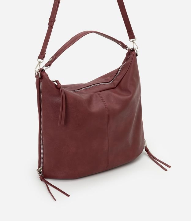 Bolso Hobo Grande Desestructurada con Correas Dobles