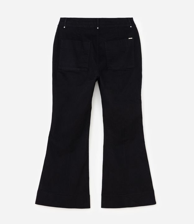 Pantalón de Jean Flare con Detalle en Brillo Curve & Plus Size 7