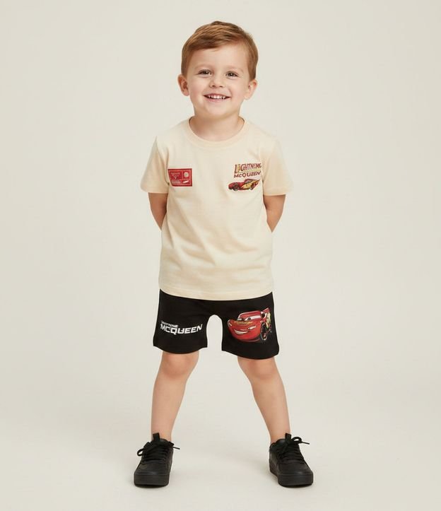 Bermuda Infantil con Estampado Rayo McQueen – Talle 1 a 6 años
