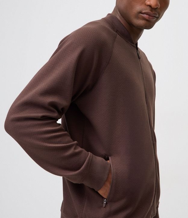 Saco Comfort Fleece Bomber con Cremallera 4
