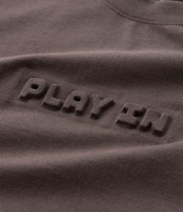 Remera Infantil en Algodón con Lettering Embossed – Talle 5 a 14 años 5