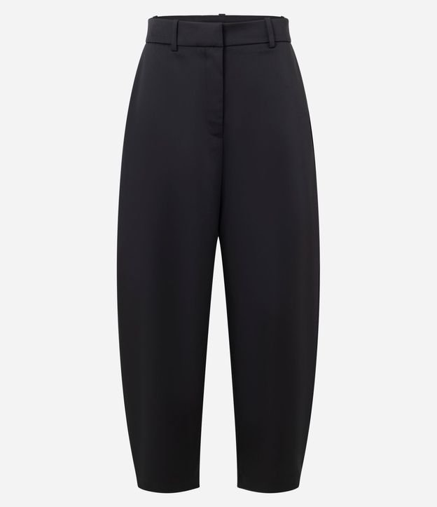 Pantalón Wide Leg Satinada con Trabillas en la Cintura 5