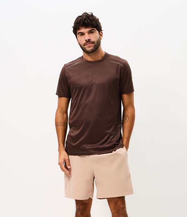 Bermuda Masculina Tecnológica con Cintura Sastre