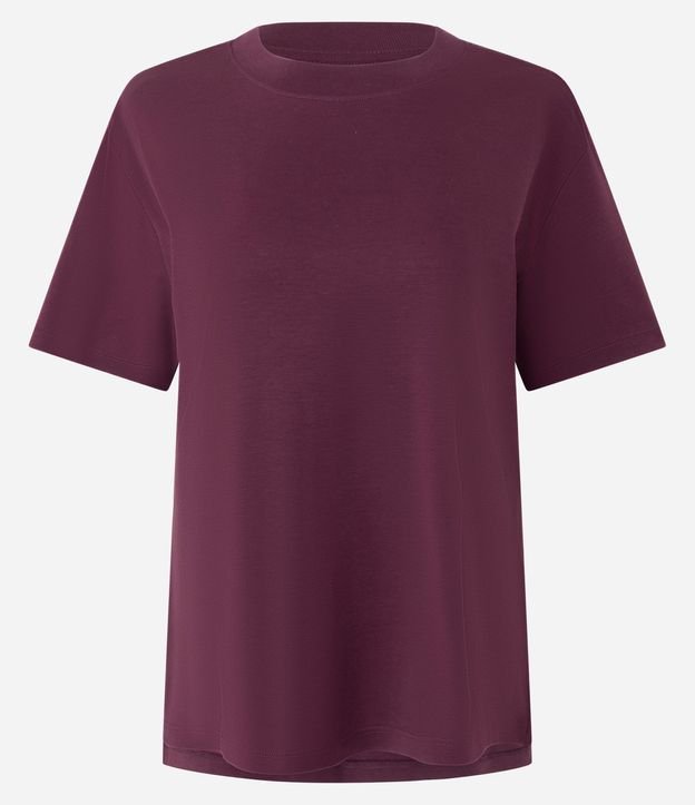 Blusa en Algodón Pima con Cuello Redondo 2