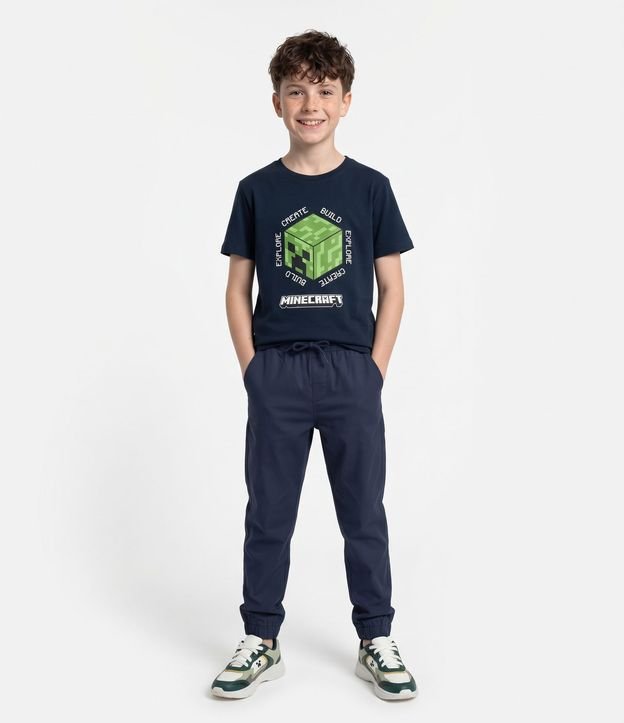 Pantalón Jogger Infantil en Sarga - Talle 5 a 14 años