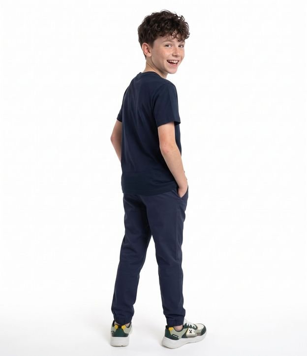 Pantalón Jogger Infantil en Sarga - Talle 5 a 14 años 3