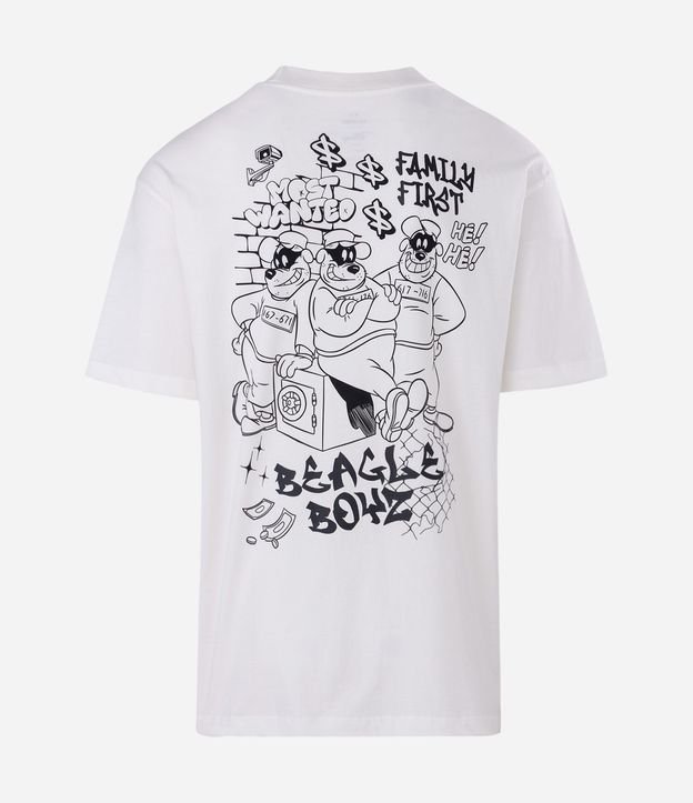 Remera Relaxed Manga Corta en Algodón Hermano Metralla