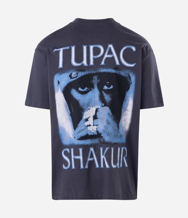 Remera Relaxed Manga Corta en Algodón Tupac 6