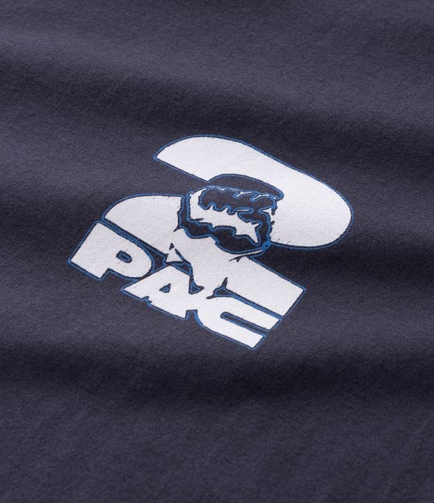 Remera Relaxed Manga Corta en Algodón Tupac 8