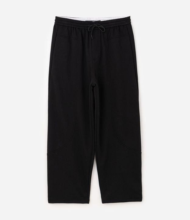 Pantalón Baggy Balloon en Algodón con Felpa 5