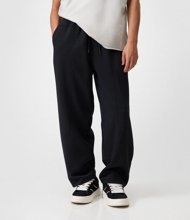 Pantalón Baggy Balloon en Algodón con Felpa 2