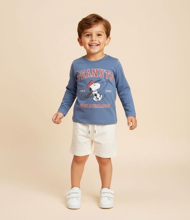 Remera Infantil con Estampa de Snoopy Baseball – Talle 2 a 6 años 1