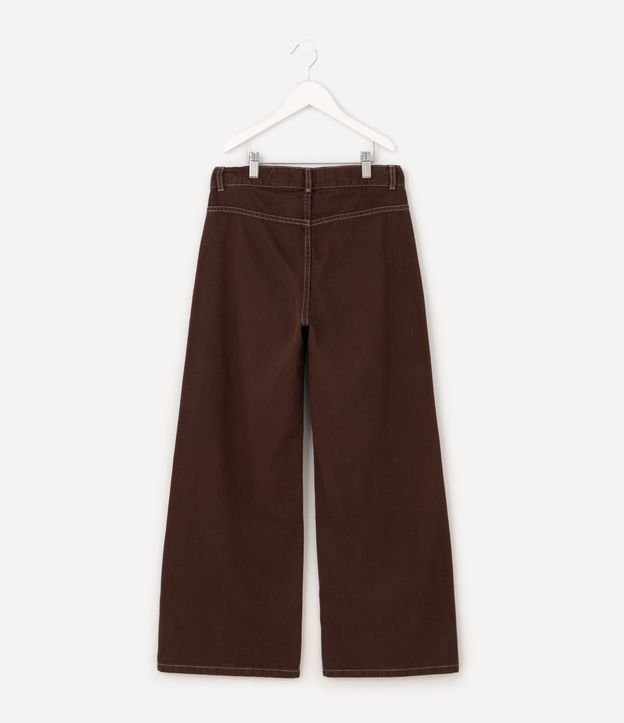 Pantalón Infantil Recto en Sarga con Bolsillos – Talle 5 a 16 años 3