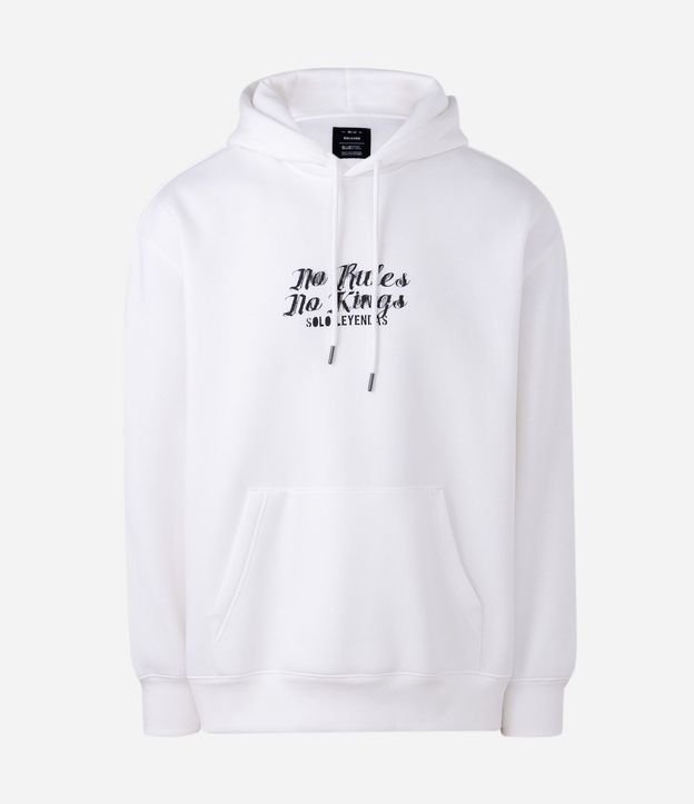 Algodón con Lettering No Mercy con Capucha 5